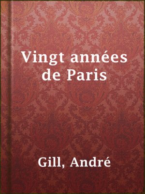cover image of Vingt années de Paris